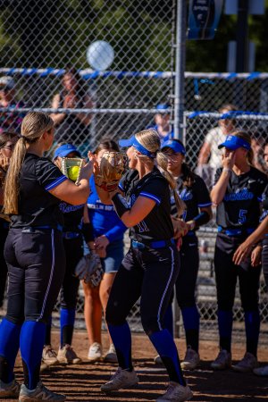 Var Rocklin Softball Vs Davis Senior Night